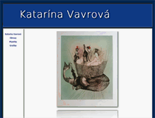 Tablet Screenshot of katarinavavrova.dieladielka.sk